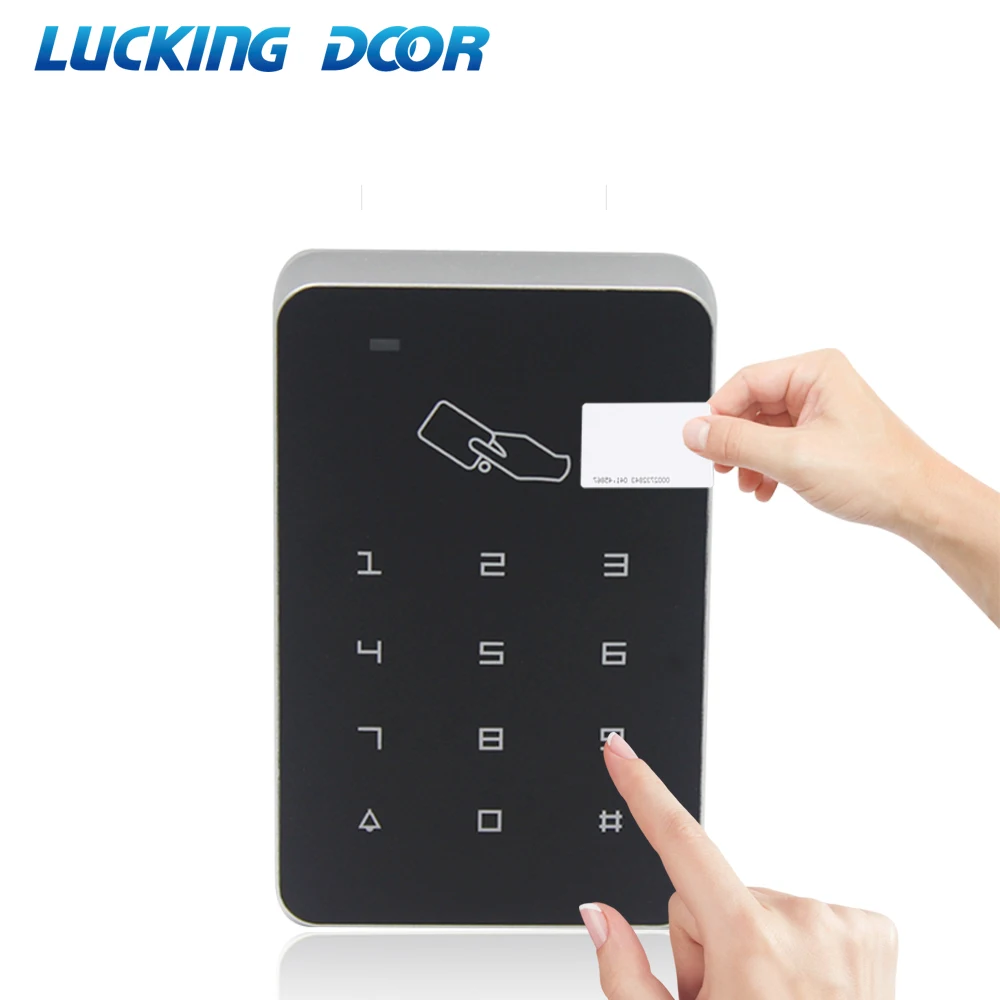 125 кГц RFID цифровая клавиатура система контроля доступа Дверной Замок Контроллер