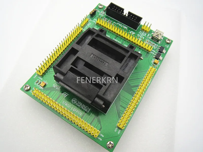 Тестовое гнездо программирования горелки STM32F215/407/417/405 QFP176 | Электроника