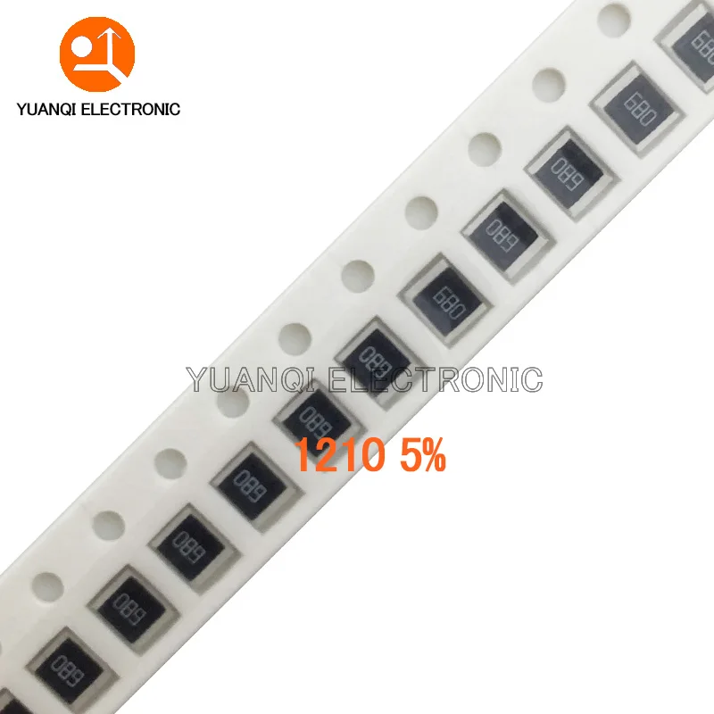 100 шт. 1210 5% SMD резистор 1/2W 6.8R 7.5R 8.2R 9.1R 10R 11R 12R 13R 15R 16R 18R 20R 6 8 7 5 2 9 1 10 11 12 13 15 16 18 20