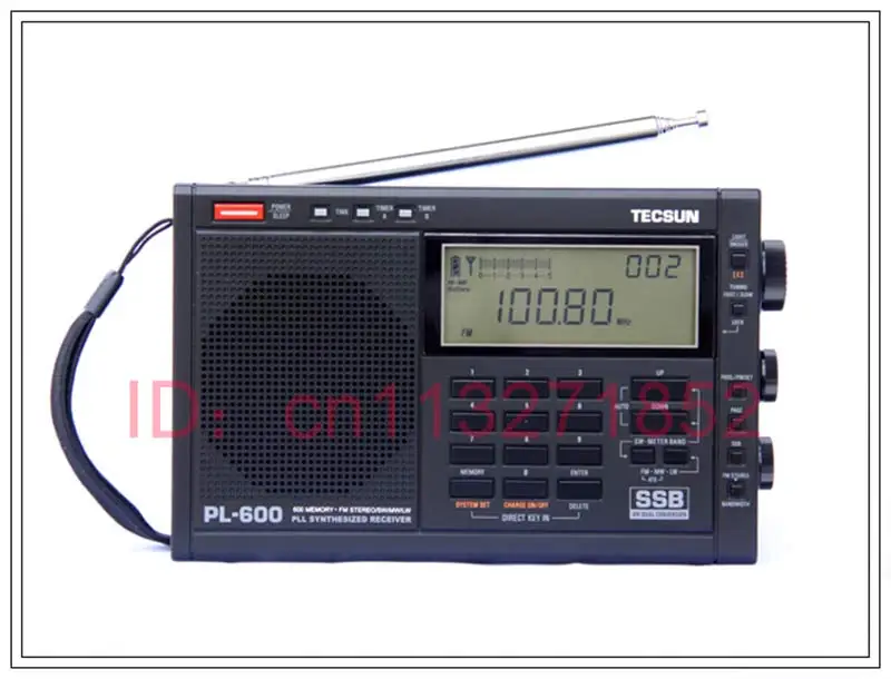 TECSUN PL-600 цифровой радио тюнинг Полнодиапазонный FM/MW/SW-SSB/PLL синтезированный стерео радиоприемник(4xAA) PL600 портативный Радиоприемник