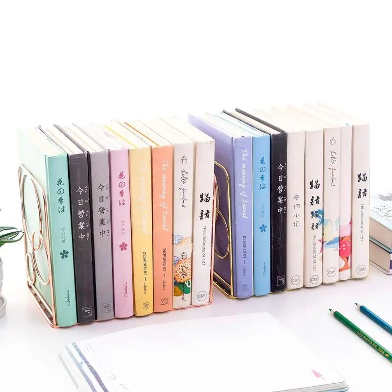 2 шт. круглые металлические подставки для книг | Канцтовары офиса и дома