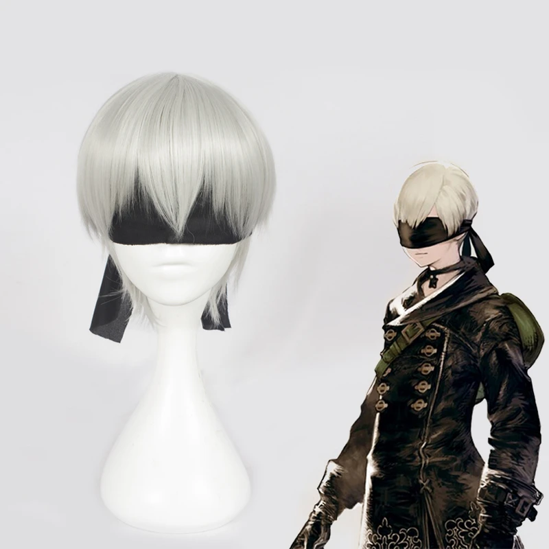 

GAME NieR:Automata YoRHa No. 9 Type S 9S Costume Women Dress 2b Combat Suit Cosplay Halloween Party Full Set