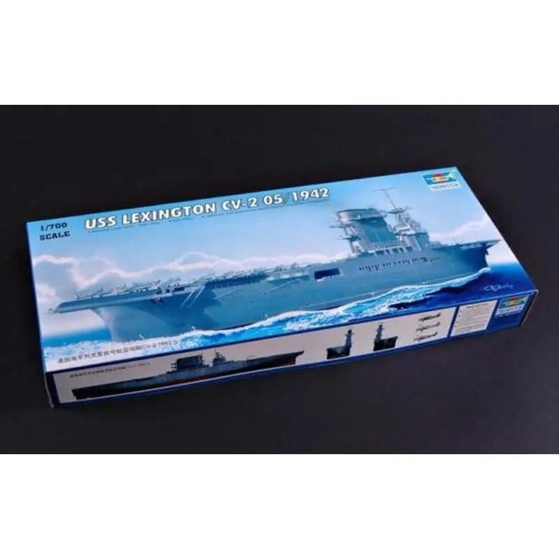 Trumpeter 05716 1/700 USS LEXINGTON CV-2 05/1942-набор моделей |
