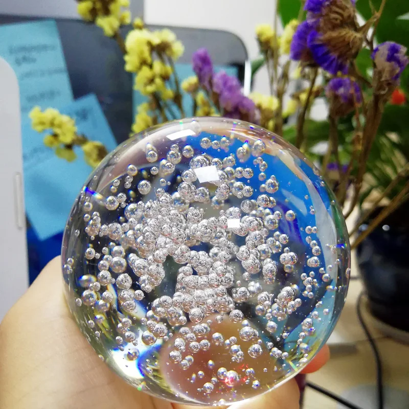 Шарик для льда и трещин ручная работа фэн шуй шар рокерный фонтан аксессуары воды