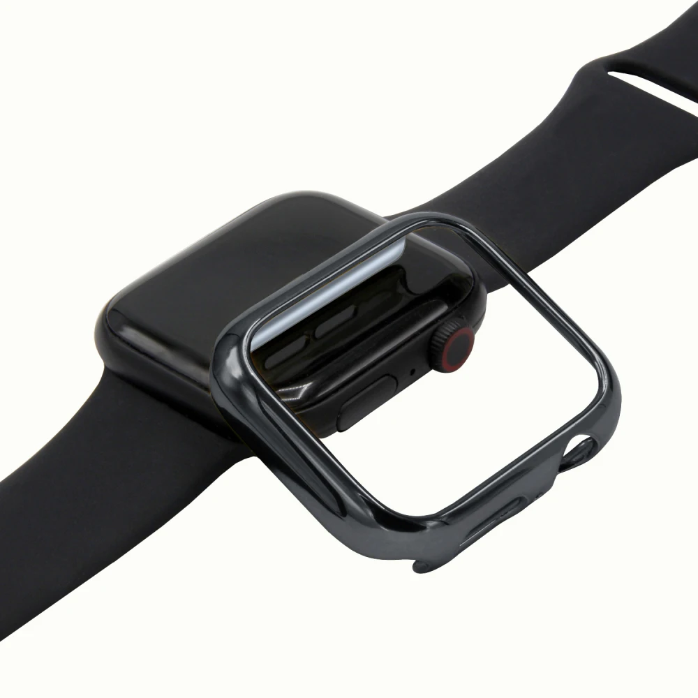 Ультратонкий бампер для Apple Watch Series 4 40 мм 44 чехол из поликарбоната тонкий iWatch 5