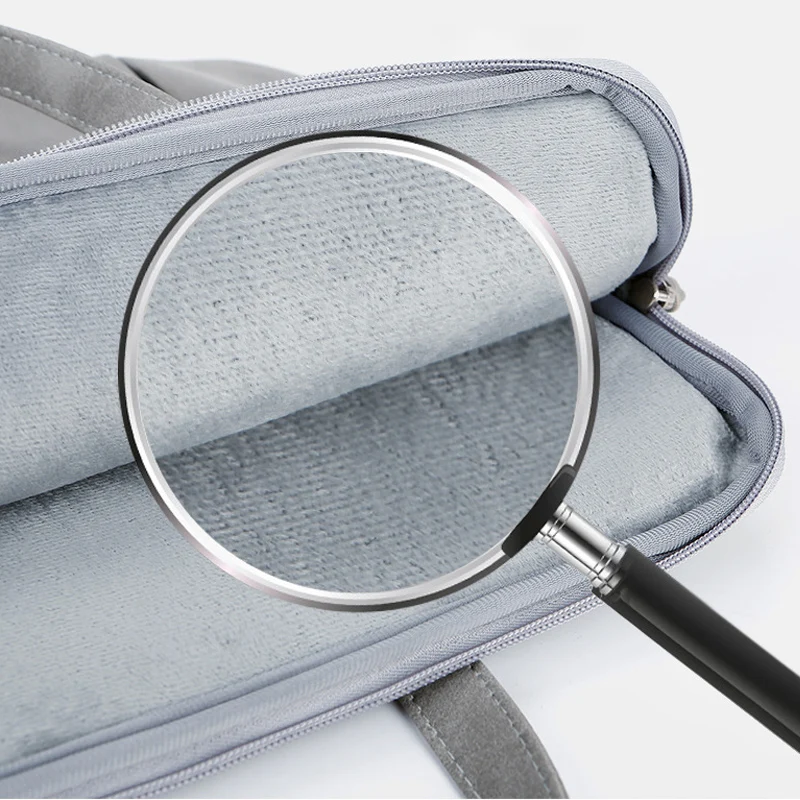 

Frosted leather laptop bag 13/14/15 thin and simple liner bag is suitable for Apple, Xiaomi, Huawei, ultrabook laptop bag female