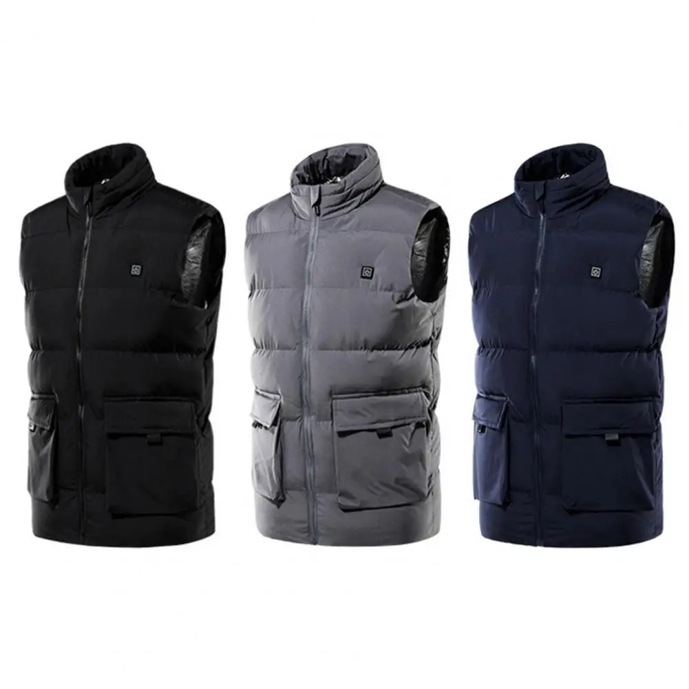 

Vest 3 Temperature Modes Fast Heating Waistcoat Men Winter Warmer Electric Clothing for Autumn