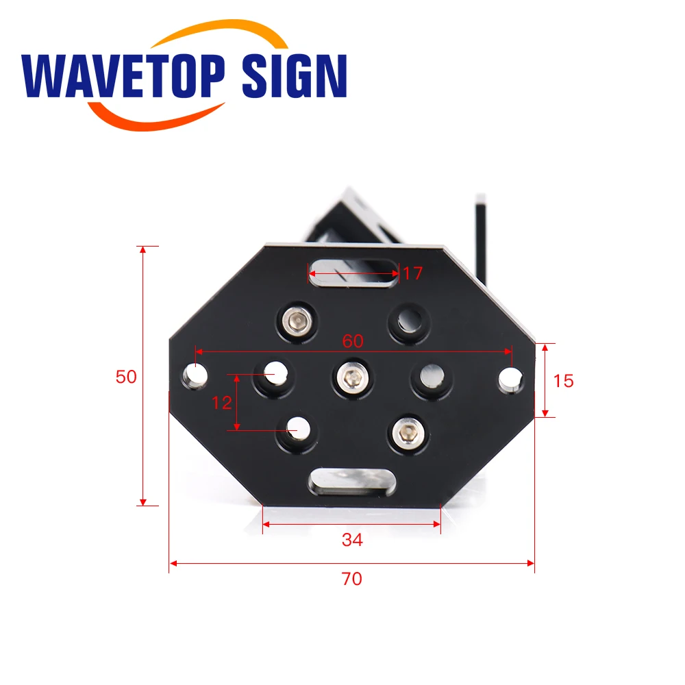 Лазерная головка WaveTopSign диаметром 25 мм CO2 первое зеркало с зеркальным креплением