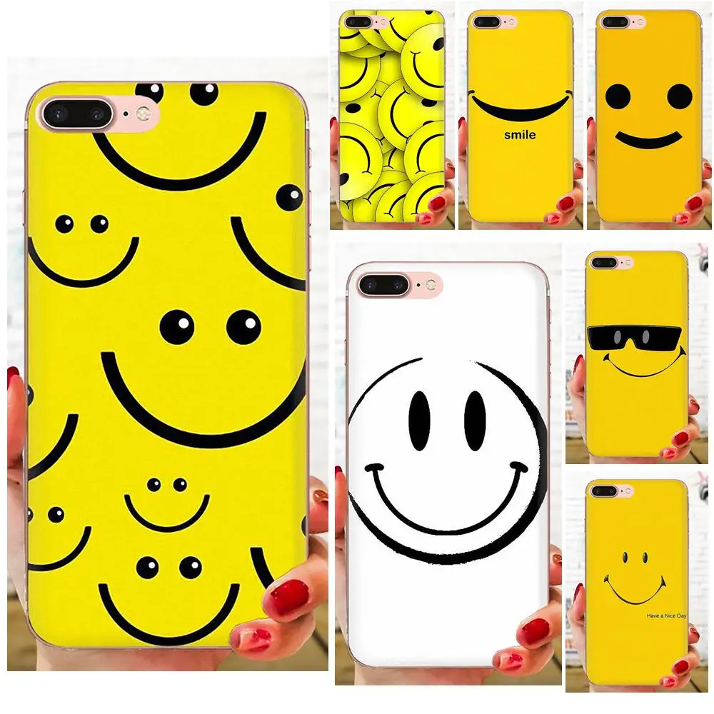 Smiley Face For Huawei P7 P8 P9 P10 P20 P30 Lite Mini Plus Pro Y9 Prime P Smart Z 2018 2019 Soft TPU Stylish Case | Мобильные