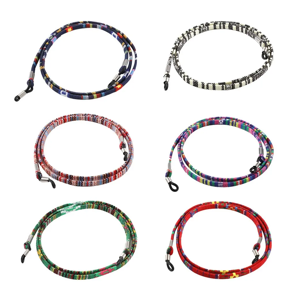 6 шт. ремешок для очков фиксирующие цепи чтения женщин мужчин детский держатель