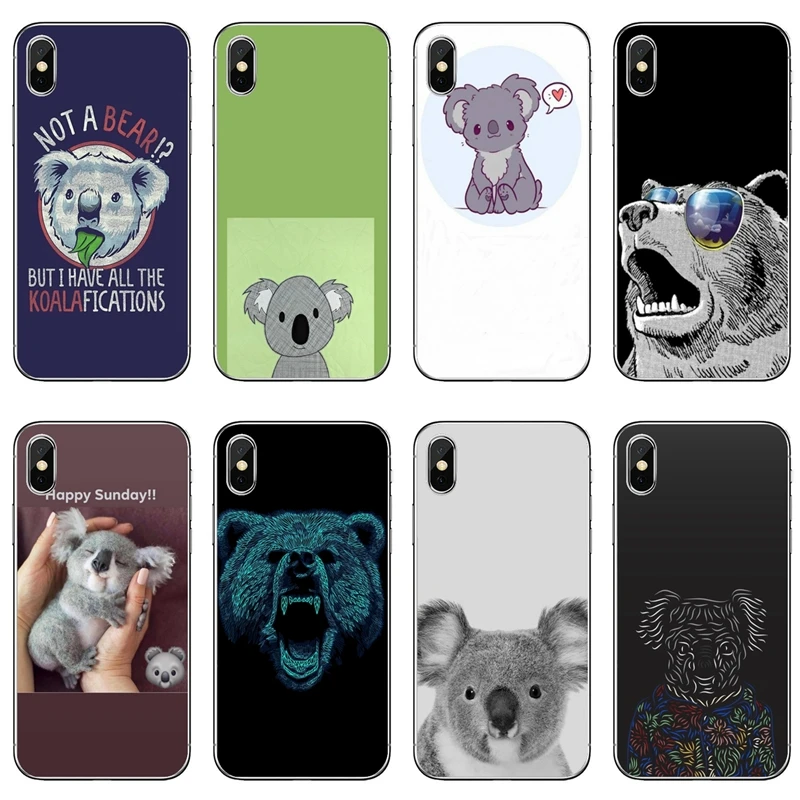 Чехол для телефона koala portrait bear Samsung Galaxy Note 10 9 8 5 4 S10E S10 Lite S9 S8 S7 S6 edge Plus S5 S4 S3 mini |