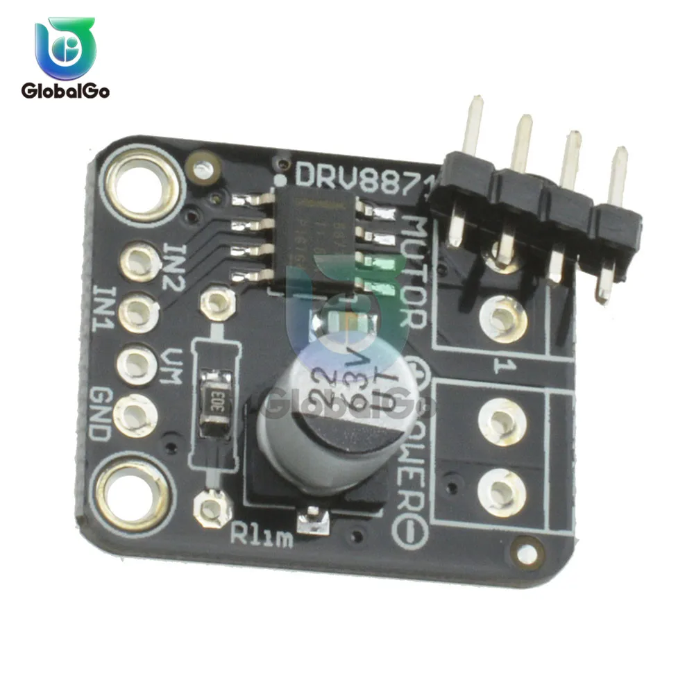 DRV8871 h-мост щеткой DC мотор драйвер Breakout плата для Arduino PWM управления 3.6A Макс Внутренний ток чувство MOSFET модуль
