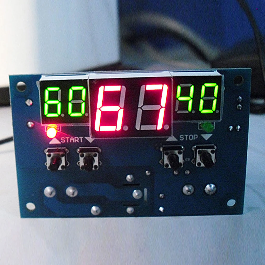 W1401 интеллектуальный цифровой термостат регулятор температуры DC 12 В с NTC