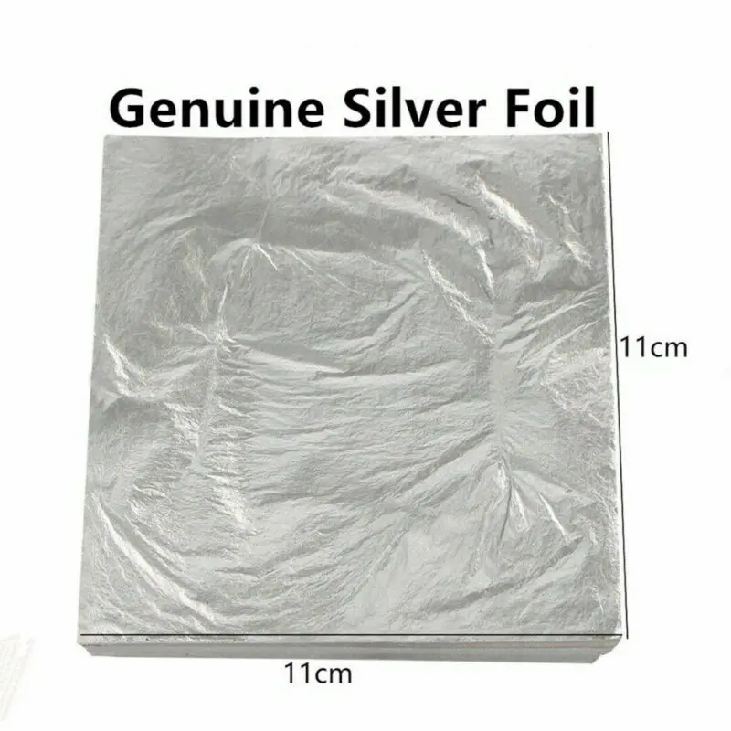 

11x11cm 10 sheets of practical silver foil, furniture lines, wall decorations, handicrafts, handicrafts, decoration