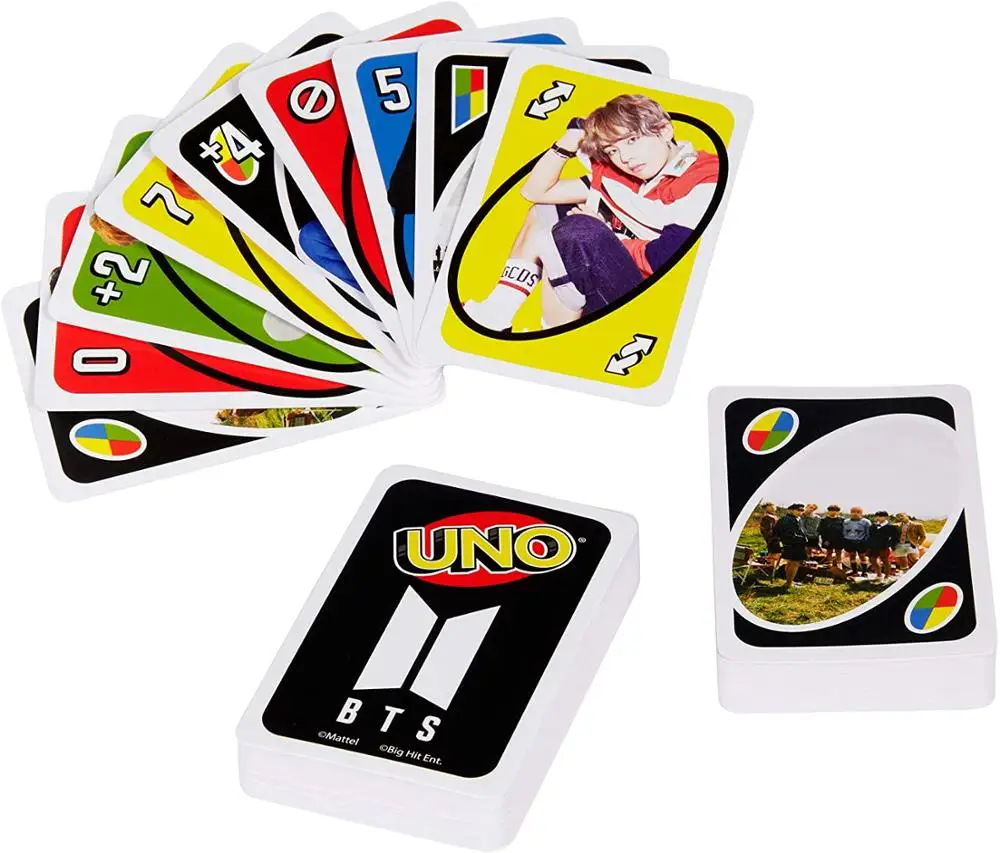 Игры UNO BTS juego de cartas grupo Must coreano ( GDG35)|Коллекционные игральные карты| |