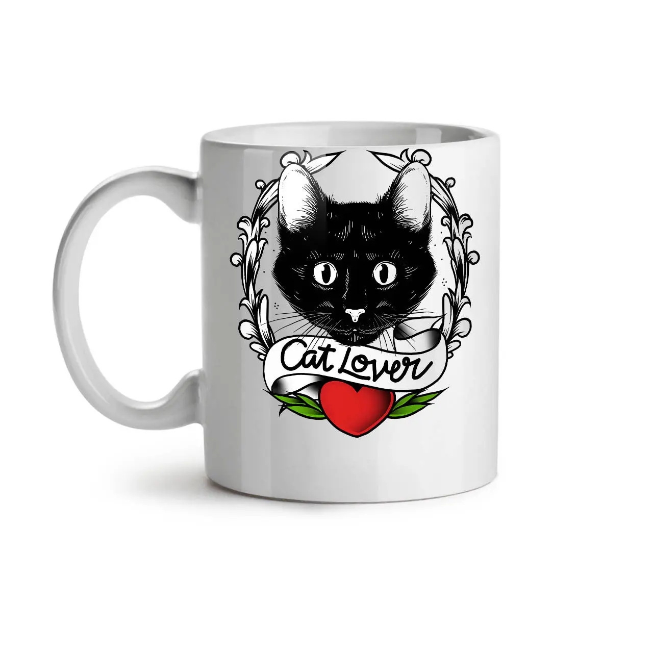 Новая кофейная кружка с белым чаем для влюбленных кошек 11 унций|Кружки| |