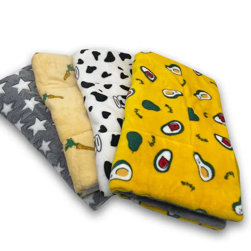 

Washable Soft Coral Fleece Pet Dog Mat Pet Blanket Warm Sleeping Bed For Small Medium Dogs Cat Pet Supplies