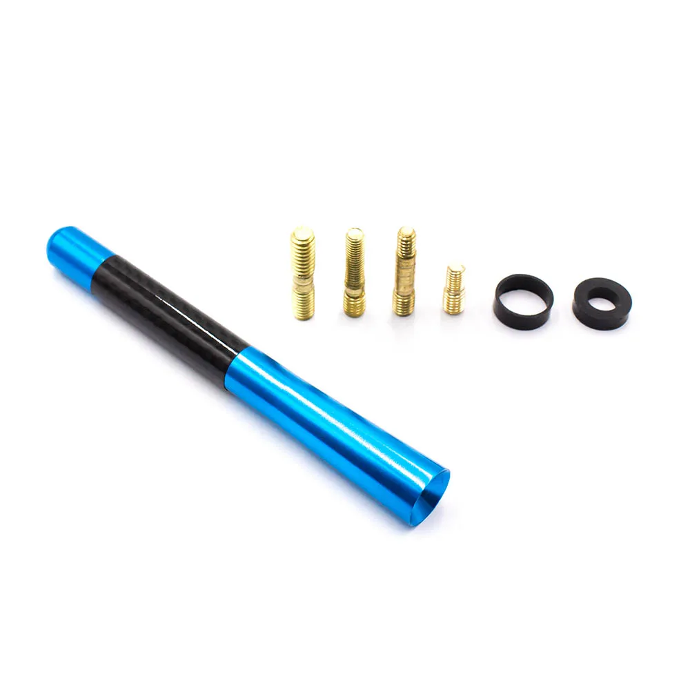 

12cm Carbon Fiber Short Radio Antenna for Ford Focus Fiesta Peugeot Mazda Citroen Opel Astra Skoda Toyota Corolla Car Styling