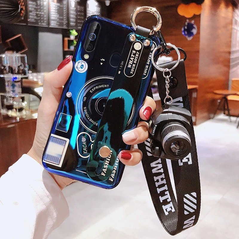 Для samsung Galaxy Note 10 Plus, 5G, 9, 8, S10 Plus, S10e, S9, S8 Plus, чехол, силиконовый, IMD, ремешок на руку, мягкий чехол, ремешок, Funda