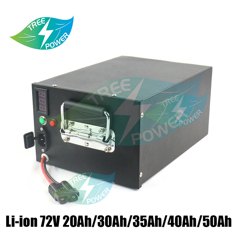 

Escooter батарея 72V 20Ah 30ah 35ah 40ah 50ah литий-ионный аккумулятор с bms для трехколесный мотоцикл Скутер + Зарядное устройство