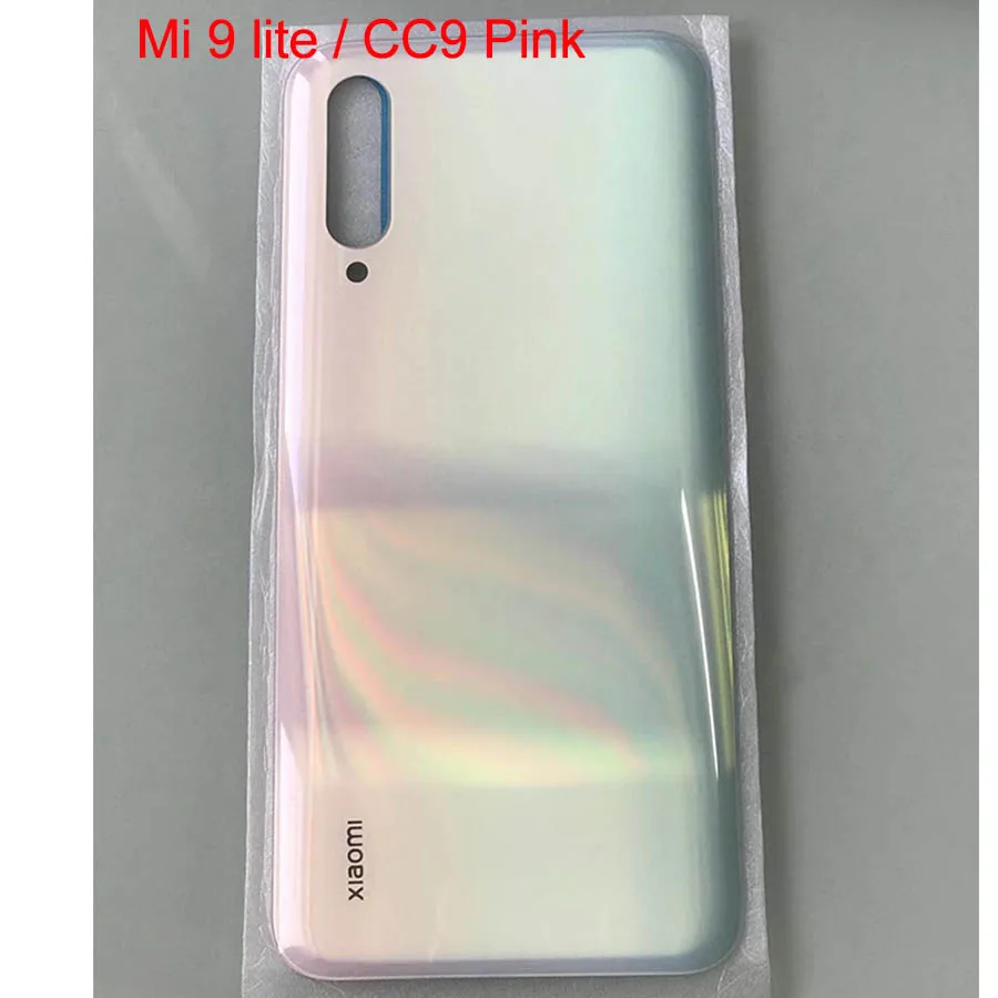 Крышка батарейного отсека для Xiaomi Mi 9 lite задняя панель корпус с клейкой