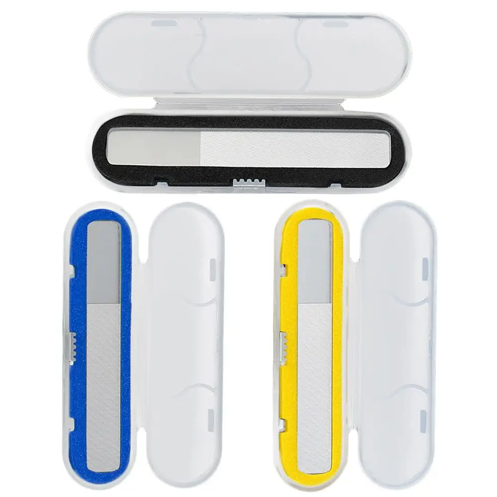 Популярная стеклянная пилка для ногтей шлифовка полировка искусство педикюра