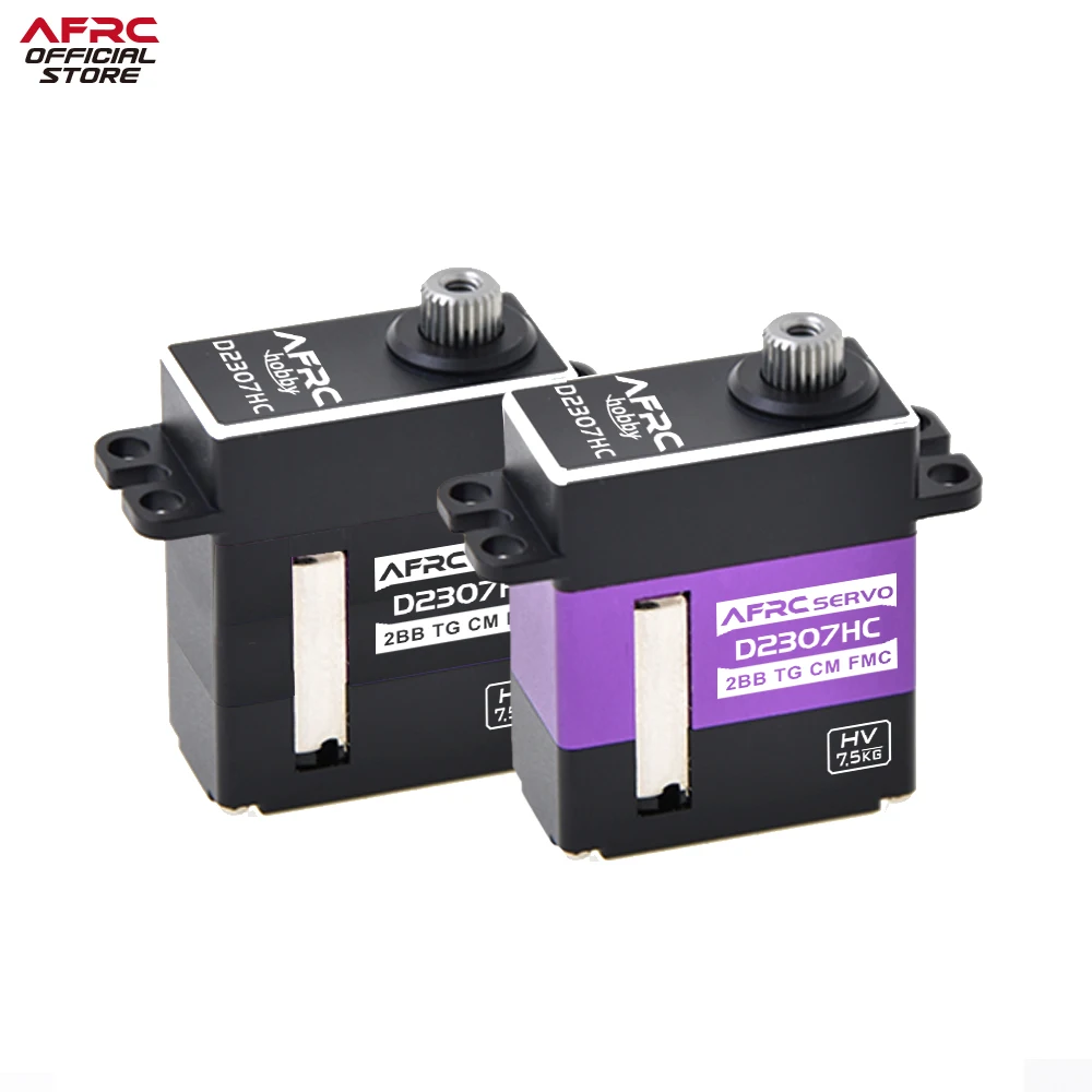 Полностью металлический микро цифровой сервопривод AFRC-D2307HC 20g большой крутящий