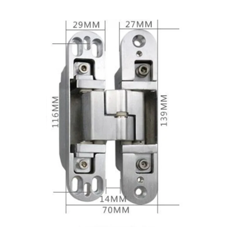 2 шт./компл. дверные петли из цинкового сплава 180 градусов для мебели петли|Дверные