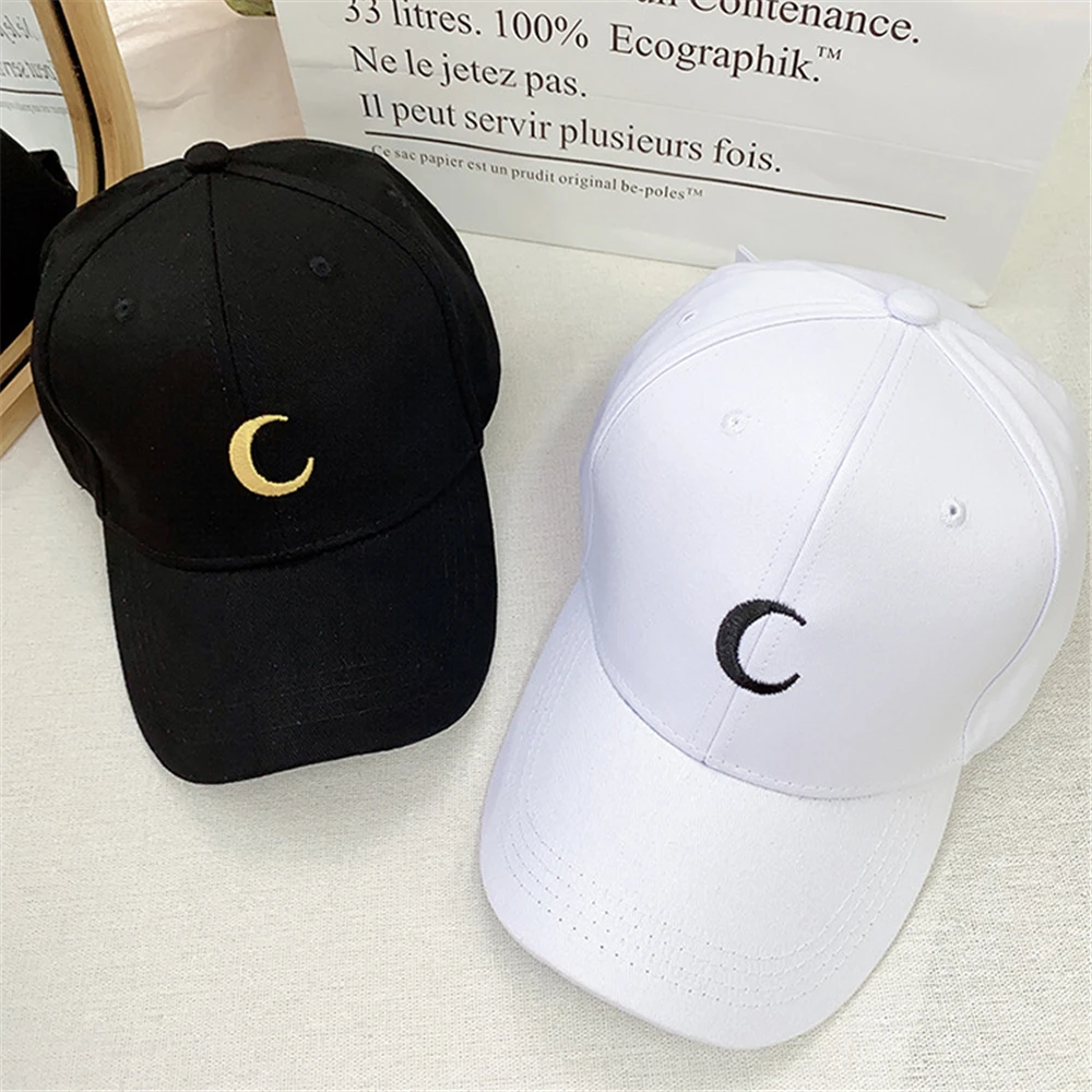 Бейсболка с вышивкой GOUTER Moon повседневная мужская и женская бейсболка|Мужские