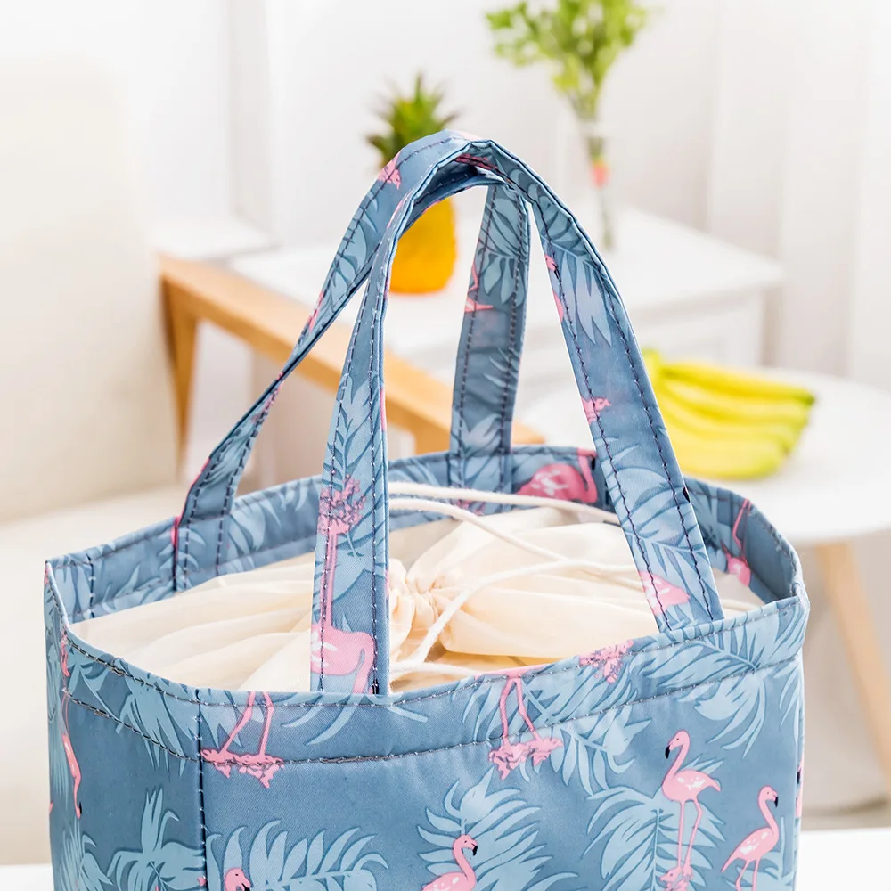 SnailHouse New Fresh Insulated Lunch Boxes Cold Portable Convenient Bag Outdoor Picnic Thermal Oxford Waterproof Beam Bags | Дом и сад