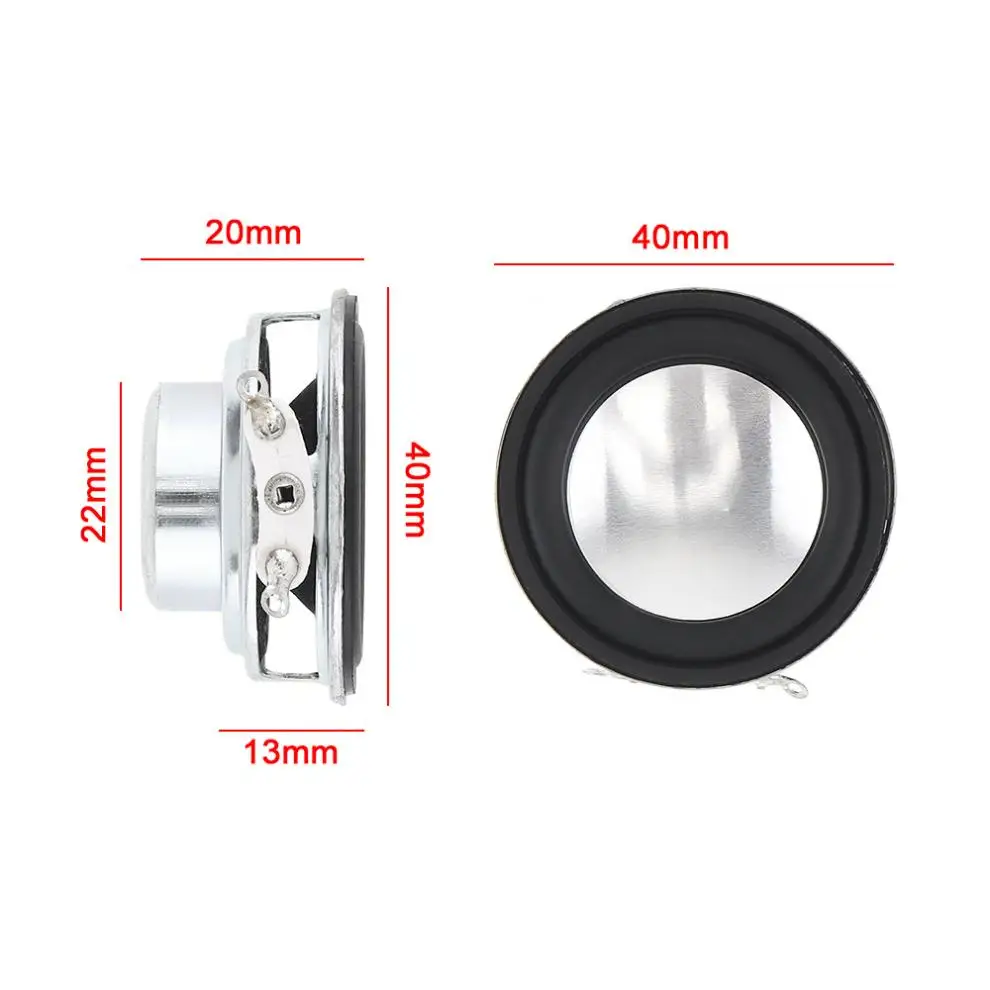 Водонепроницаемый алюминиевый колпачок твитер портативный динамик для DIY Soundbox