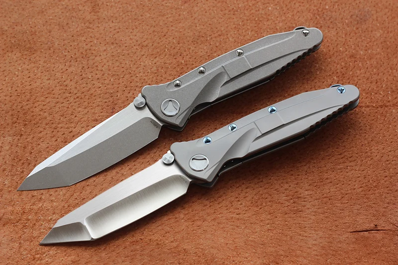 Kevin John Delta складной нож лезвие: S35VN Ручка: titanium Отдых Охота Выживание Карманный Кухня фруктовые ножи