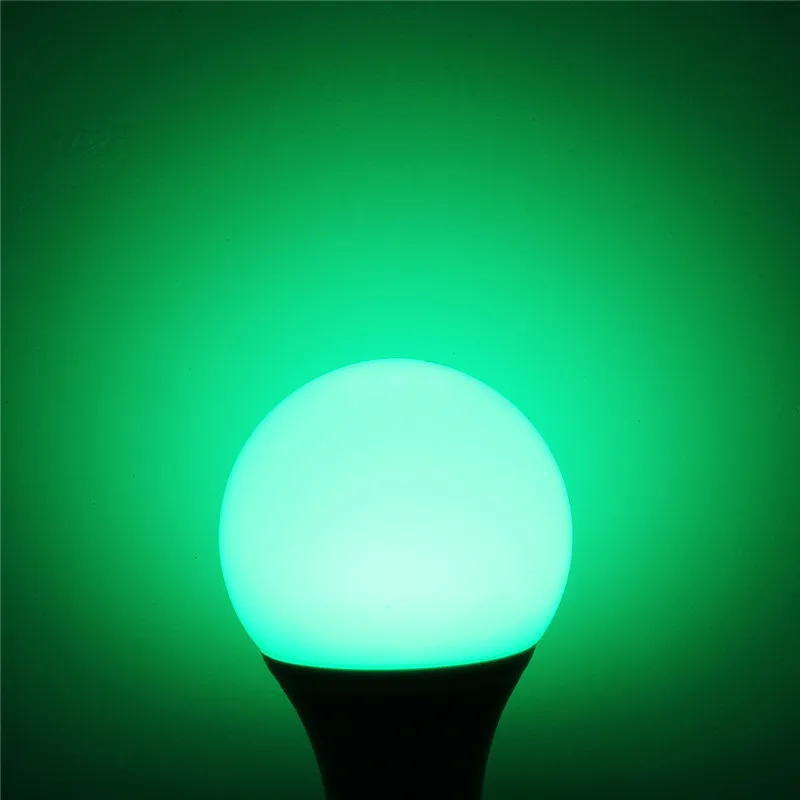 E27/B22 RGB Светодиодная лампа с регулируемой яркостью 10 Вт AC85-265V Беспроводная
