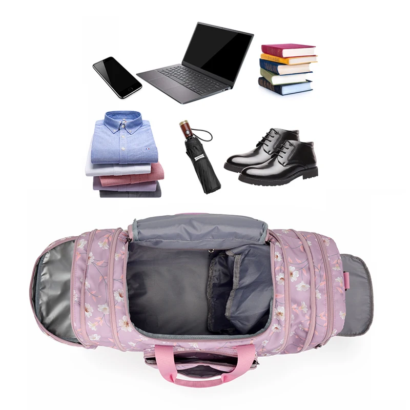 Large Capacity Business Trip Storage Bag Multifunction Waterproof Dry Wet Separation Sport Fitness Beach Swimming Duffle Handbag