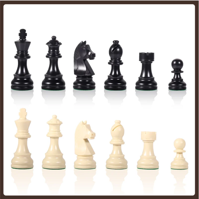 Magnetic Resin Chess Pieces Black International Standard Extra Queen Chess Figures No Chessboard Gifts Xadrez Jogo Home Ornament