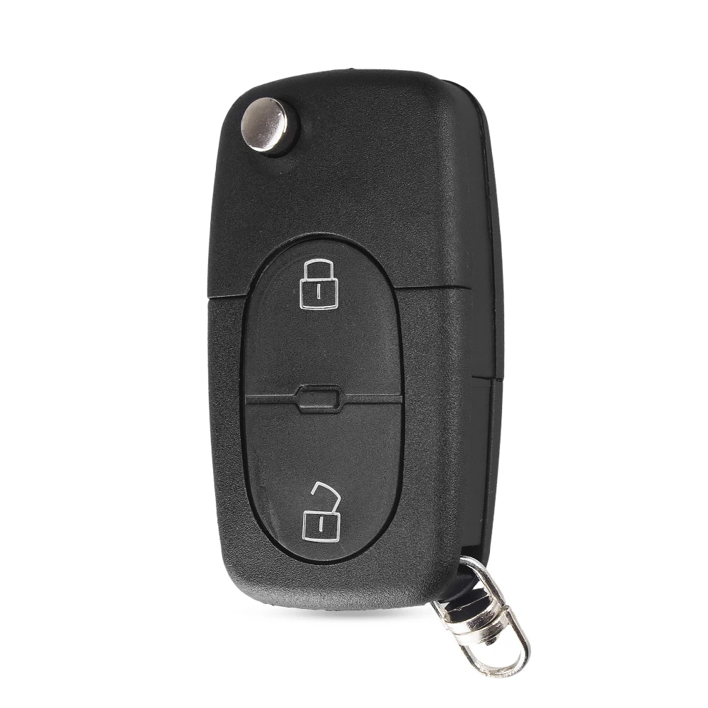 Чехол Dandkey для Audi TT A2 A3 A4 A6 A8 Quattr HU66 Blade CR2032 CR1620/CR1616 раскладной чехол с 2/3 кнопками