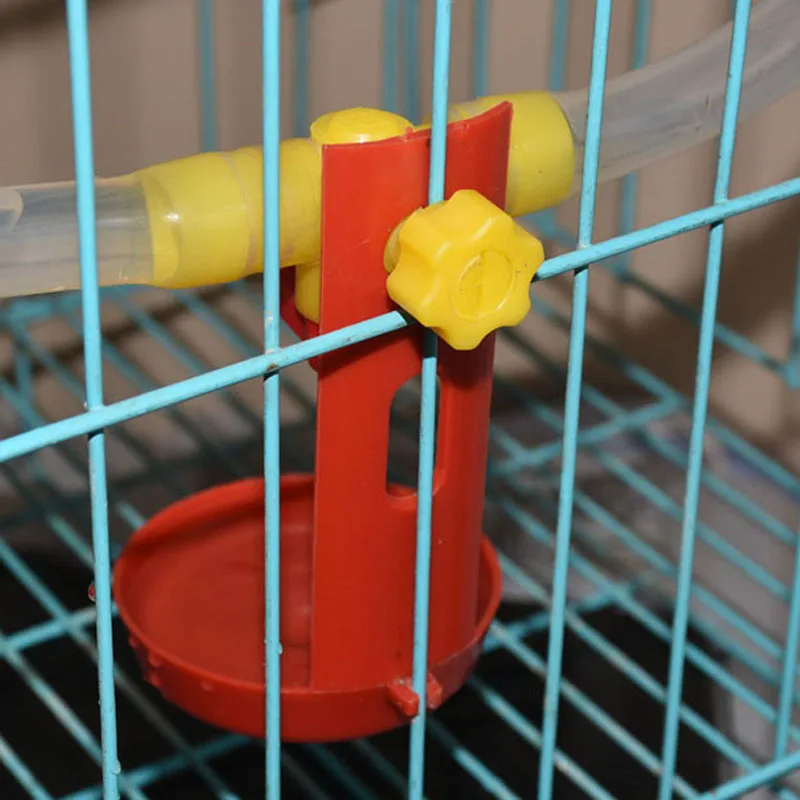 

10 sets 360 chicken waterer Drinking cups Quail hanging cups Ball drinking Poultry feeders Bird Feeder Farm Equipment