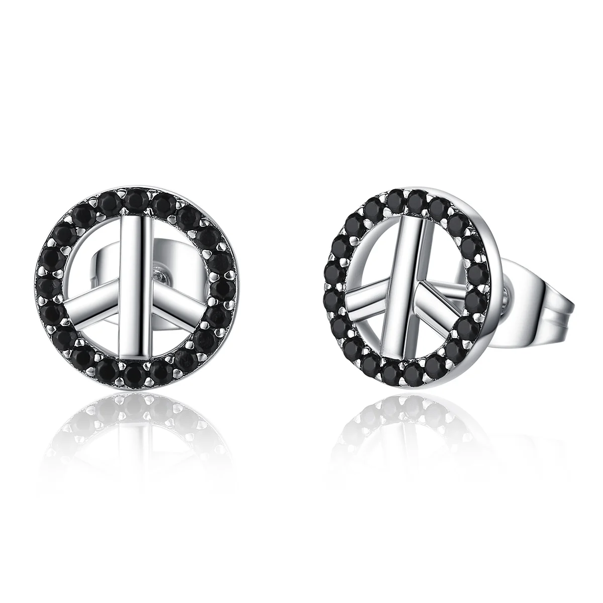 SPE4 Luxury 925 Sterling Silver Geometric Long Tassel Circle AAA Zircon Drop Earrings for Women Jewelry DZ | Украшения и