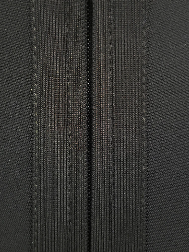 

new European and American dirndl bandage Jumpsuit lace sexy black sling deep V-neck lace stitching high waist stretch Slim thin