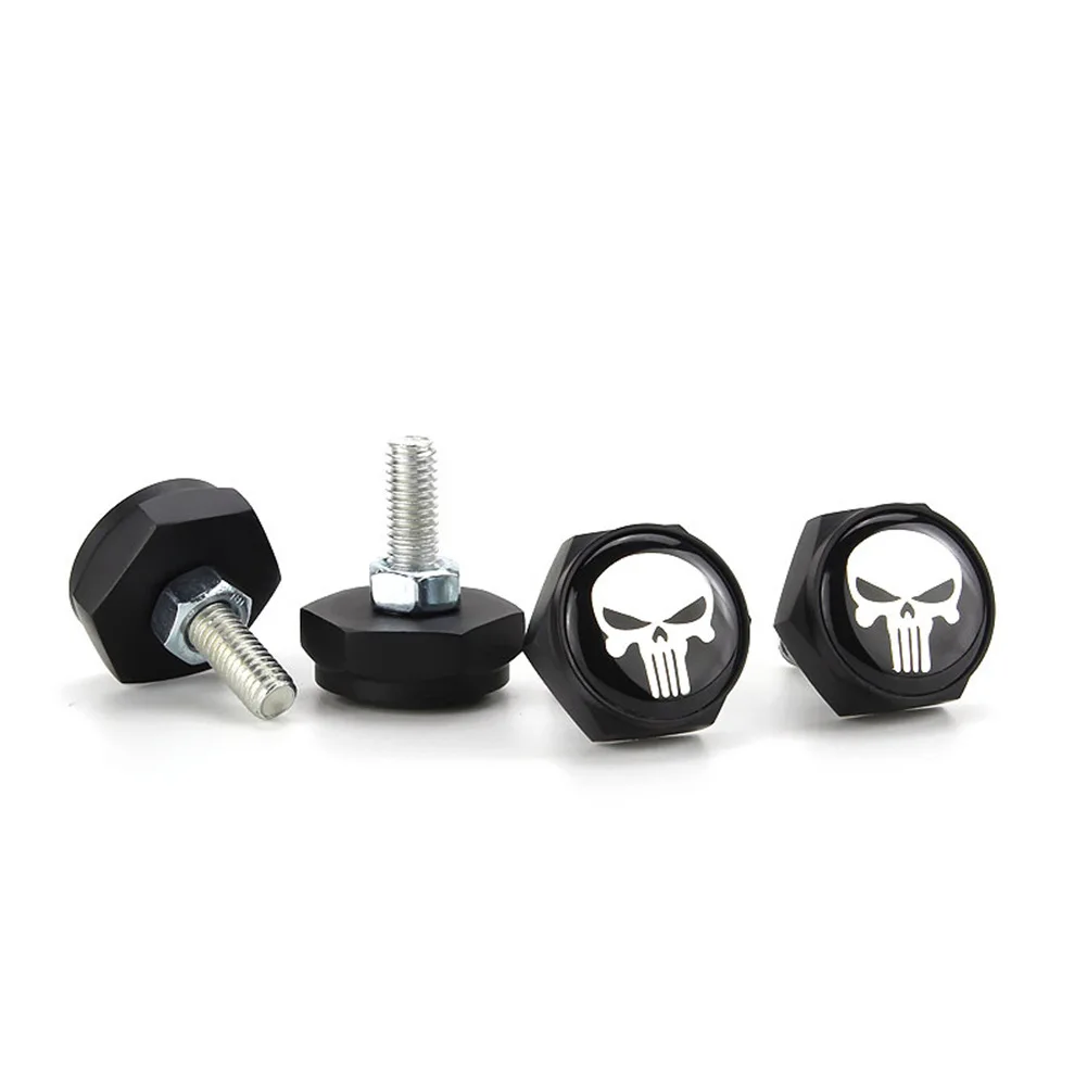4 шт. универсальные автомобильные винтовые колпачки для номерного знака