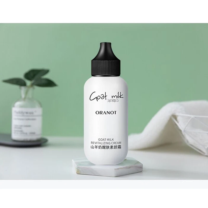 Крем-основа под макияж из козьего молока крем для лица ленивых девушек