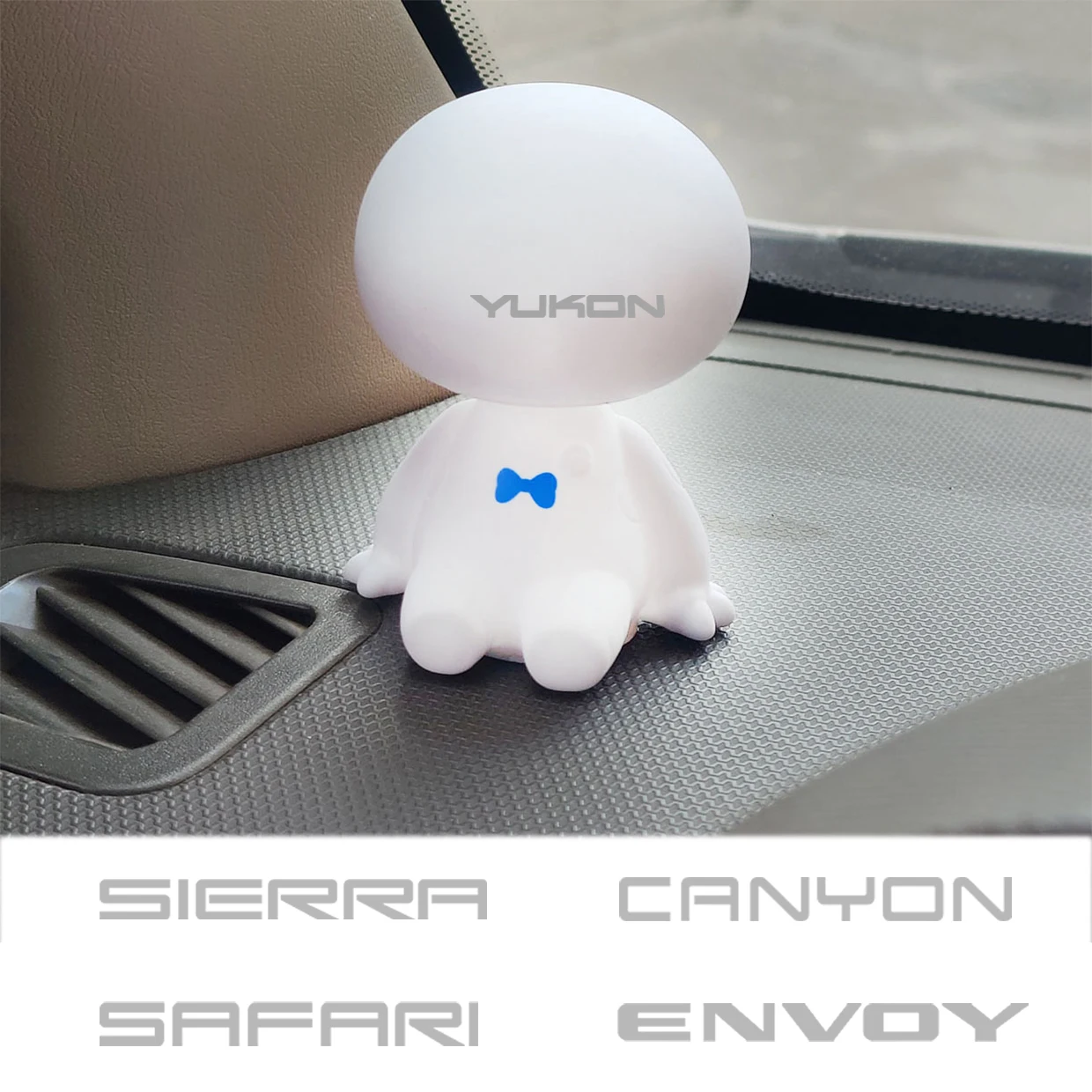 

Cartoon Shaking Head Figure Car Ornaments Decorations Big Hero Doll Toys For GMC Acadia Canyon Safari Sierra Yukon ACADIA Envoy