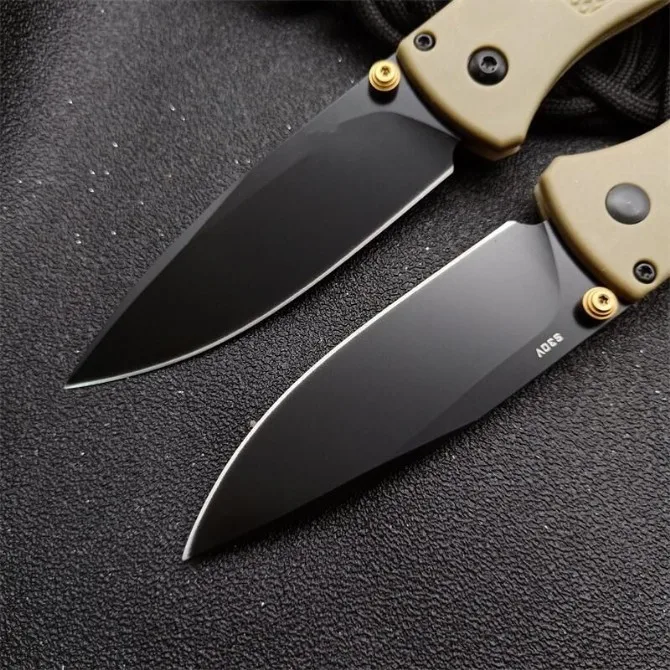 535 Folding Knife 440C Blade Nylon Fiberglass Handle Camping Hunting Pocket Outdoor EDC Tool Utility Knives | Инструменты