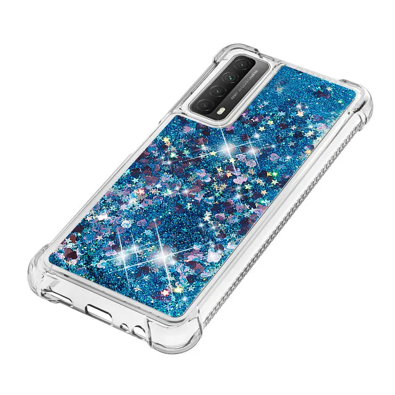 

Case For Huawei Mate 20 Pro 20 Lite P20 Pro Mate 10 Pro P10 Lite Glitter quicksand TPU Shockproof Cover For Honor 9X Pro Cover