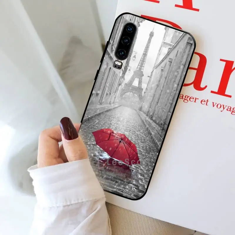 

Romantic Paris Eiffel Tower Phone Case For Huawei Y5 Y6 II Y7 Y9 PRIME 2018 2019 NOVA3E P20 PRO P10 Honor 10