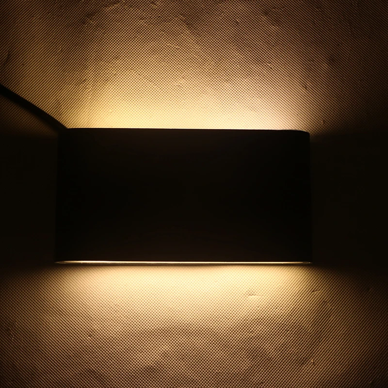 

SZYOUMY Modern Up Down Dual-Head indoor Outdoor Lighting Wall Lamps contract COB 6W 12W LED Wall Light Waterproof AC 85-265V
