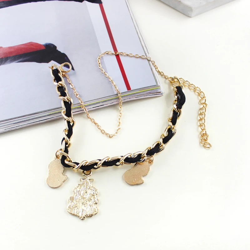 Новый новогодний браслет серии металлический сплав Рождественский