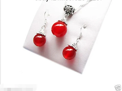 Бесплатная доставка&gt @&gt Мода красивый красный камень кулон тибетские