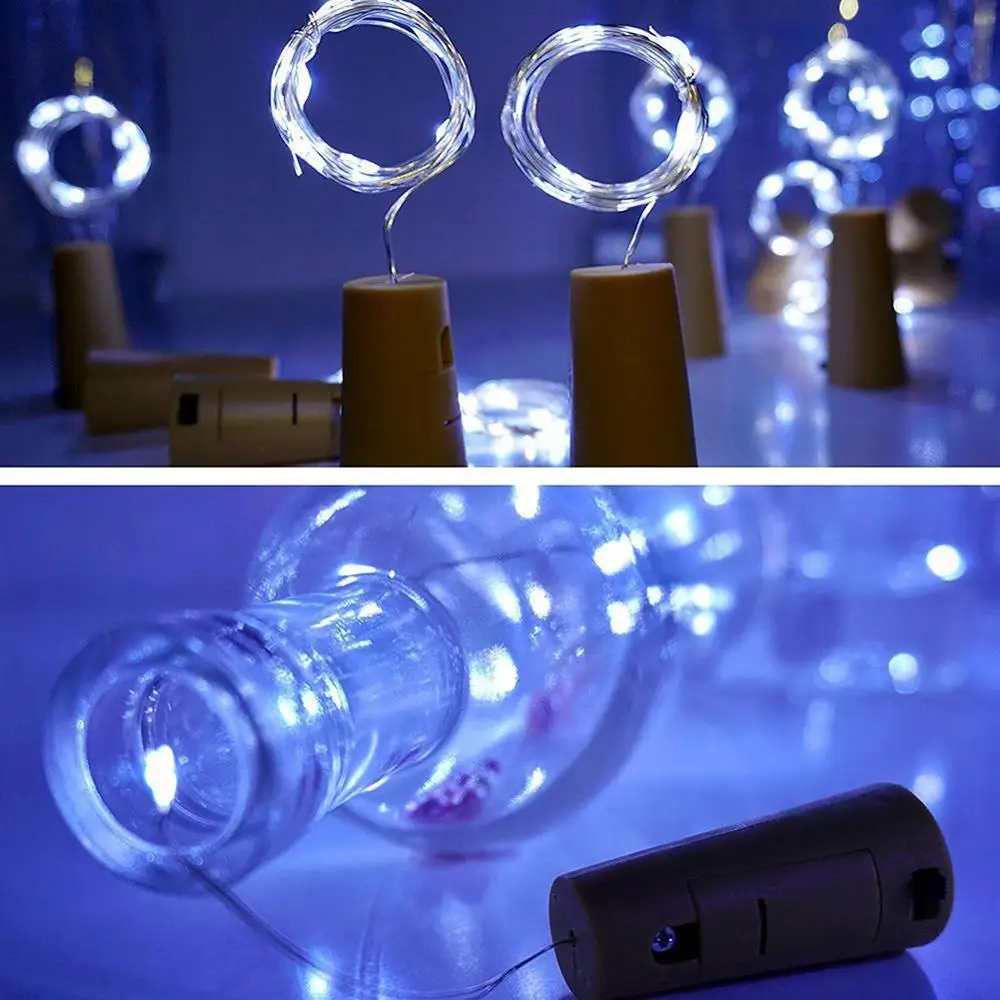 Новогодняя гирлянда с 8 светодиодный одами сказочный светильник Сосновая