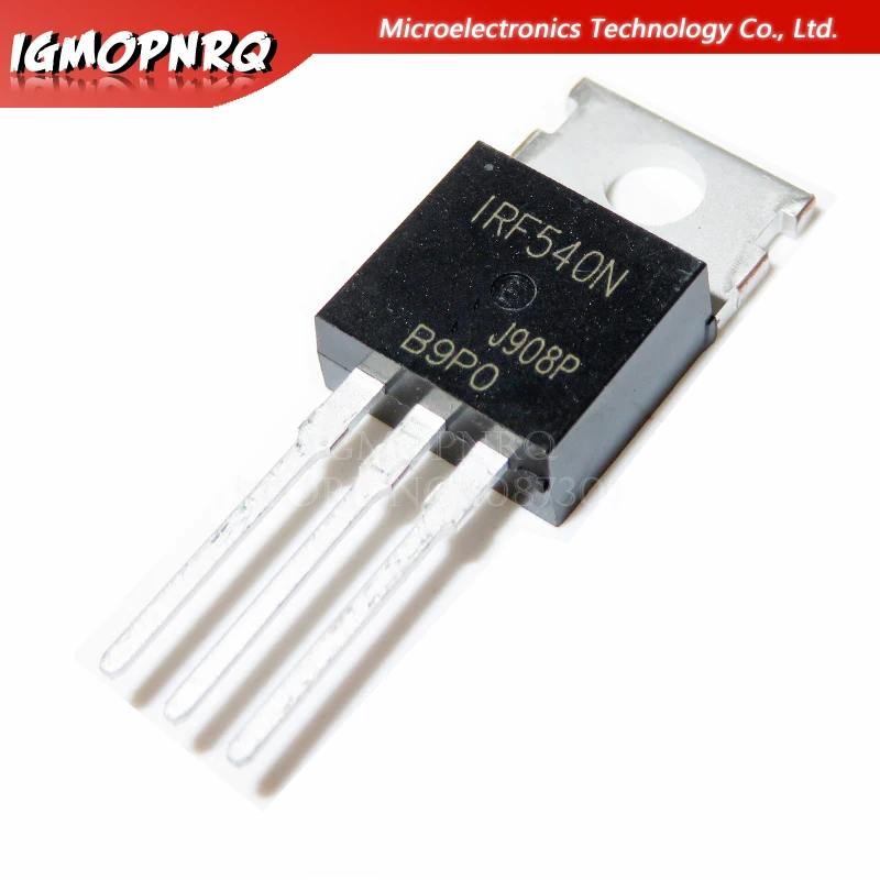 10 шт. IRF540N IRF540 IRF540NPBF MOSFET MOSFT 100 в 33A 44mOhm 47.3nC TO 220|10 pcs| |